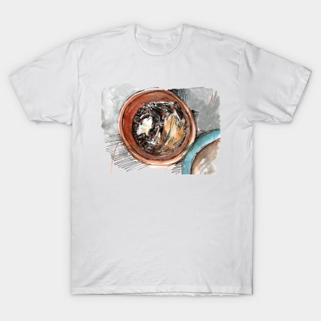 Sleepy Ferret #2 T-Shirt by belettelepink